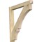 Ekena Millwork Balboa Arts & Crafts Rough Sawn Outlooker, Douglas Fir, 6"W x 44"D x 44"H OUT06X44X44BOA03RDF - alternate 1